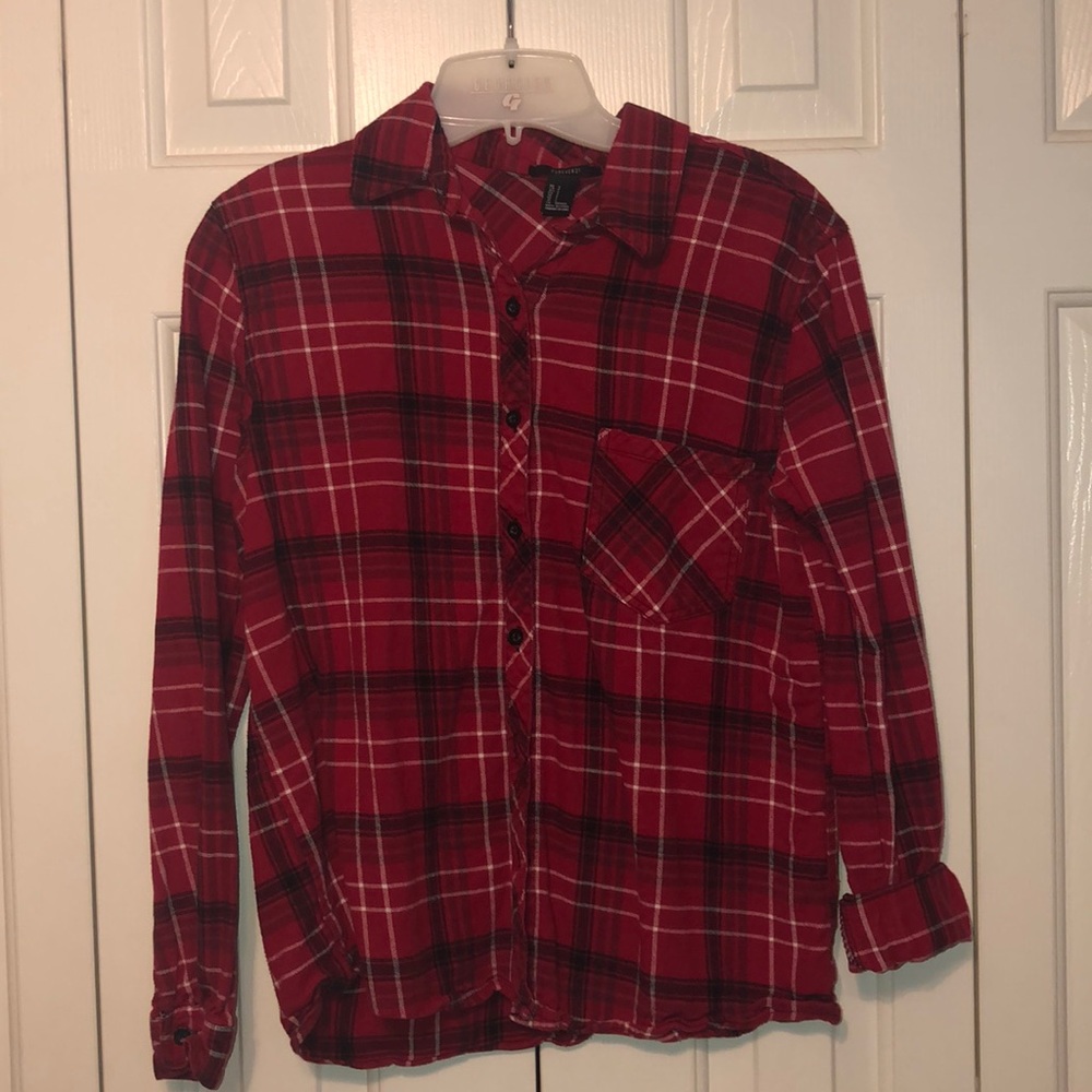 Forever 21 Red and black flannel! Size small